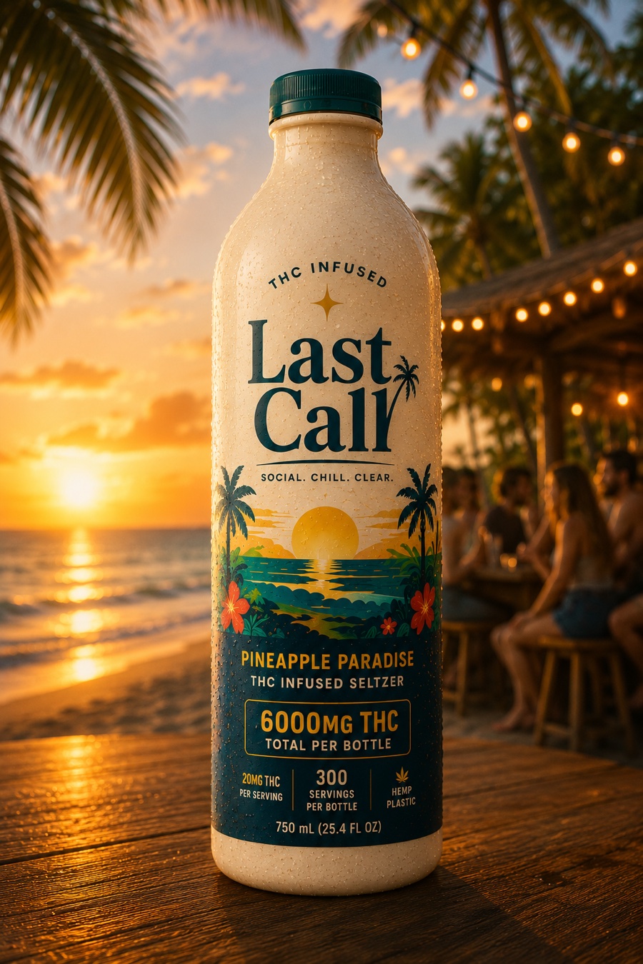 Pineapple Paradise THC Mixer 6-Pack